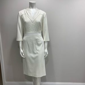 Beautiful and Elegant Ivory Dress by Tahari